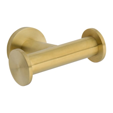 Newport Brass Double Robe Hook in Forever Brass (Pvd) 36-13-01